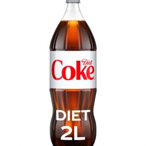 Diet Coke Carbonated Soft Drink, Zero Calorie Refreshing Soda (67.6 fl oz) kgy68